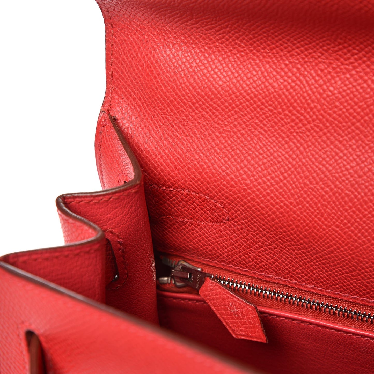 Epsom Kelly Sellier 28 Rouge Casaque