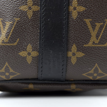 Louis Vuitton Monogram Macassar Keepall Bandouliere 45 9 of 11