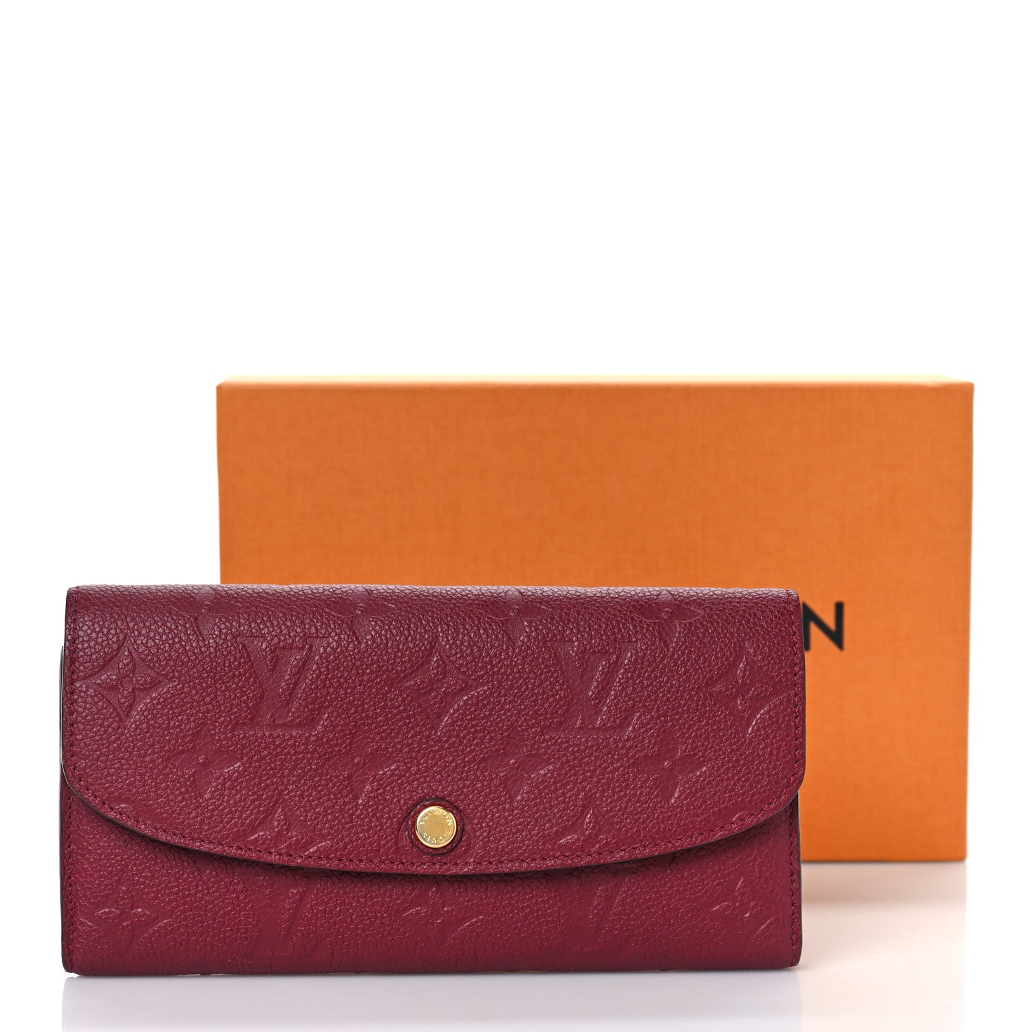 Louis Vuitton Empreinte Emilie Wallet Raisin 9 of 9