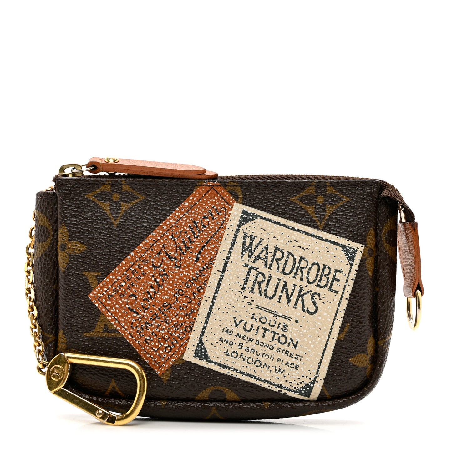 Monogram Trunks and Bags Pochette Cles Key Holder