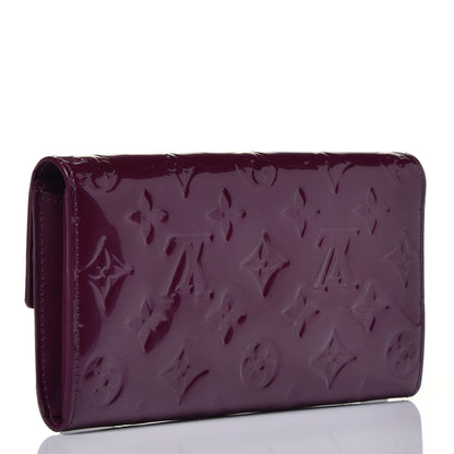 Louis Vuitton Vernis Sarah Wallet Violet 3 of 6