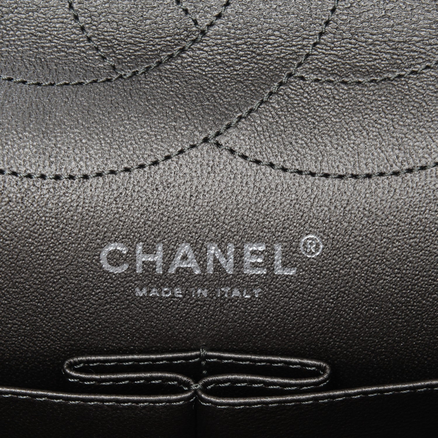 Chanel Metallic Aged Calfskin Quilted 2.55 Reissue 227 Flap Silver 6 of 8