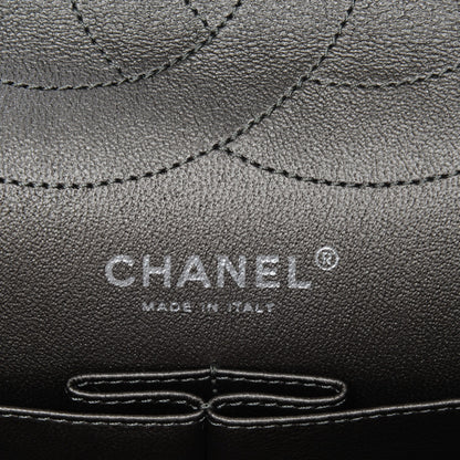 Chanel Metallic Aged Calfskin Quilted 2.55 Reissue 227 Flap Silver 6 of 8