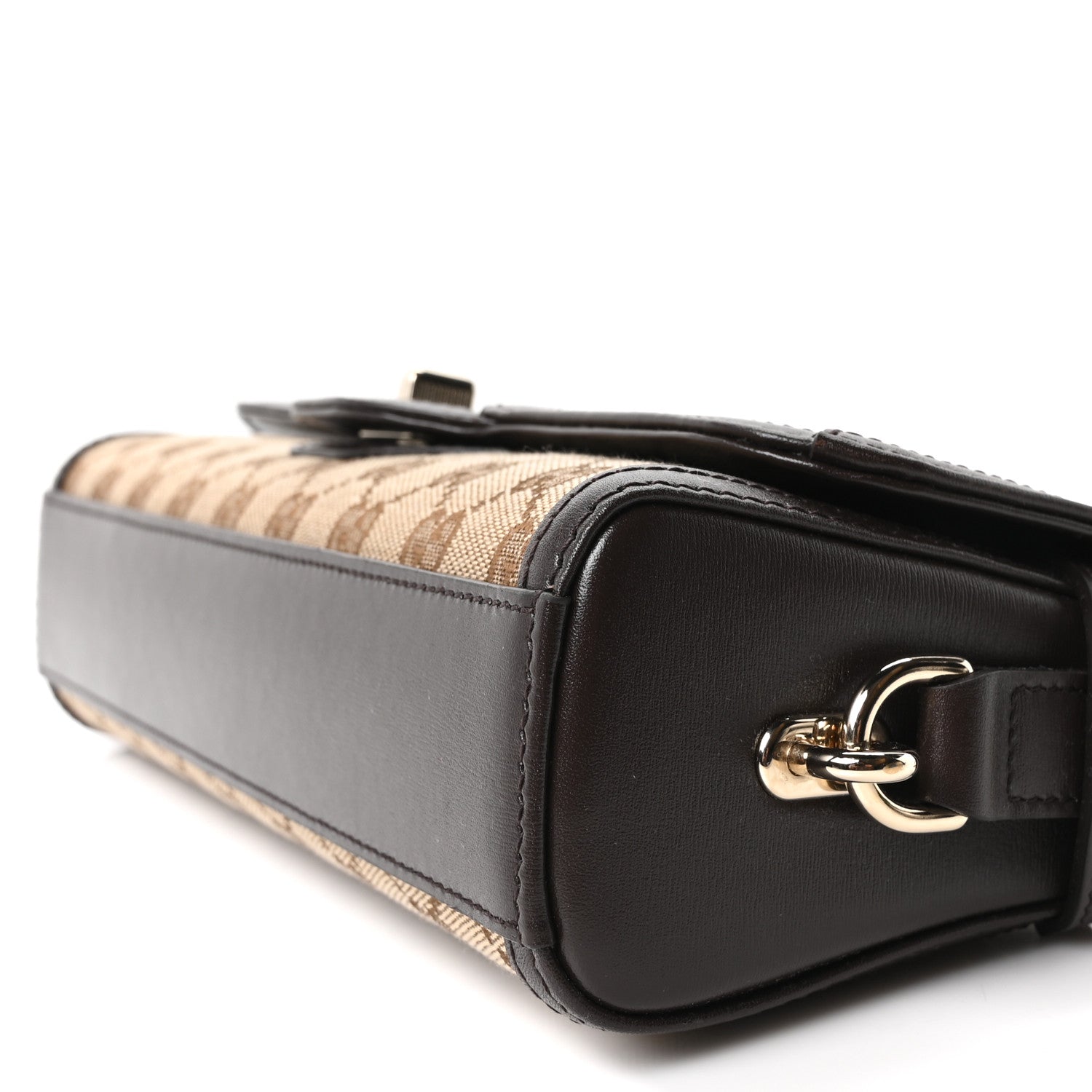 Gucci GG Monogram Small Luce Shoulder Bag Beige Ebony 10 of 10