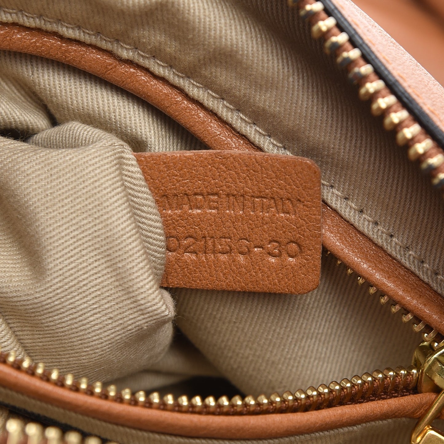 Calfskin Embroidered Medium Marcie Satchel Tan