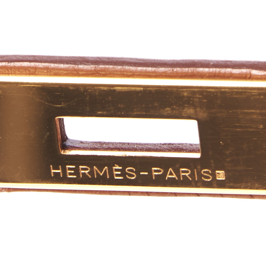 Hermes Taurillon Clemence Birkin 35 Gold 29 of 33