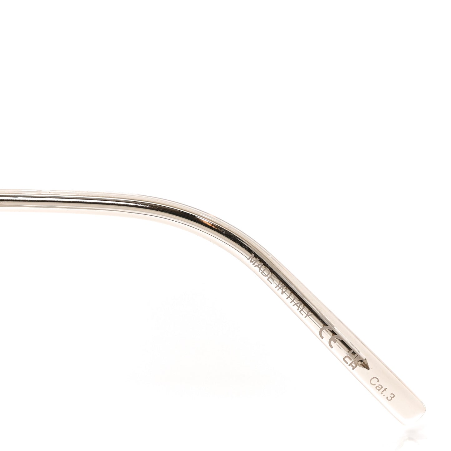Acetate Cat Eye Mica Thin SL 737 Sunglasses Translucent Beige