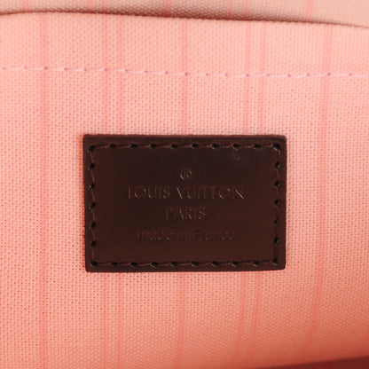 Louis Vuitton Damier Ebene Neverfull MM GM Pochette Rose Ballerine 6 of 6