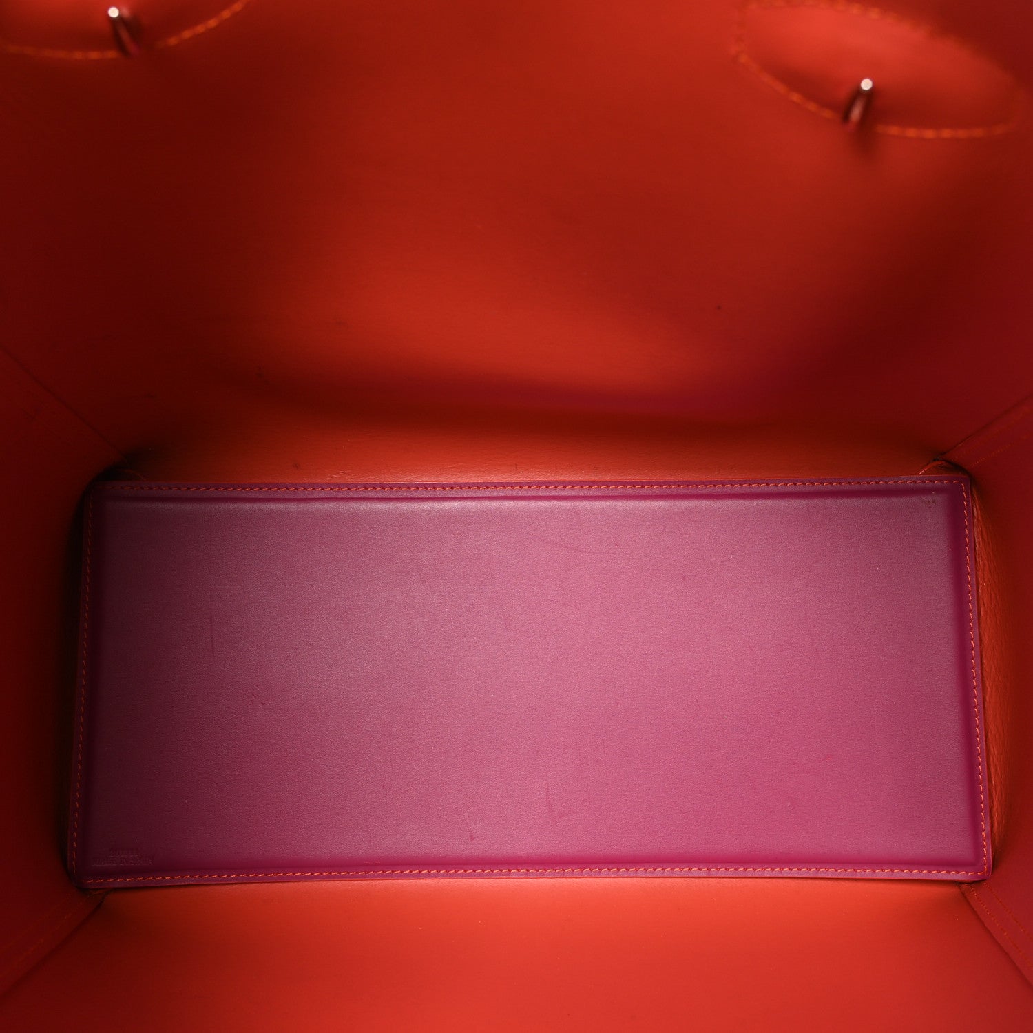 Loewe Smooth Calfskin Perforated Leo Bag Fuchsia 6 of 13