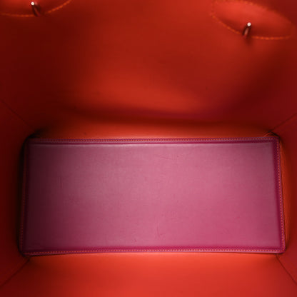 Loewe Smooth Calfskin Perforated Leo Bag Fuchsia 6 of 13