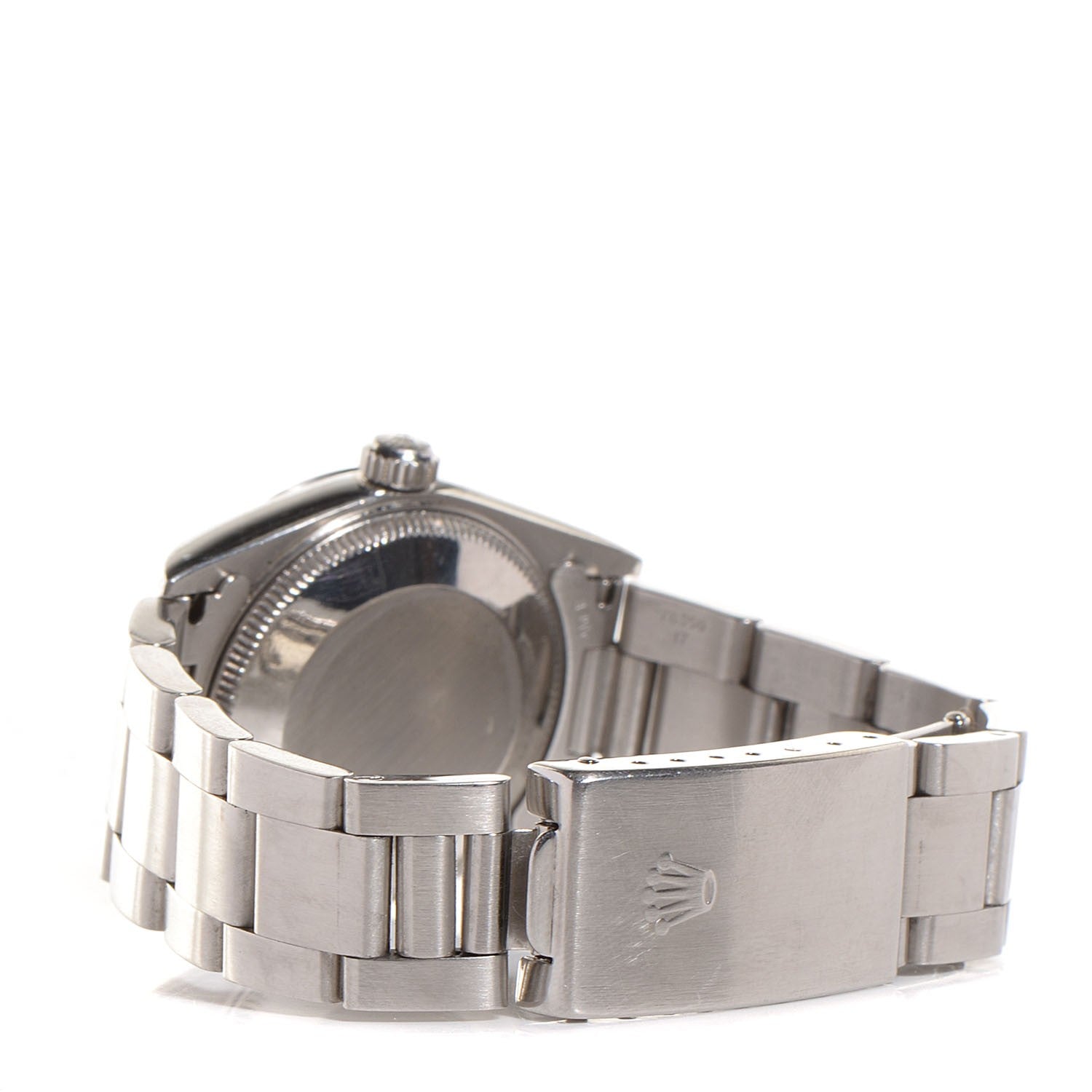 Rolex Stainless Steel 26mm Oyster Perpetual Datejust Watch White Roman 4 of 6