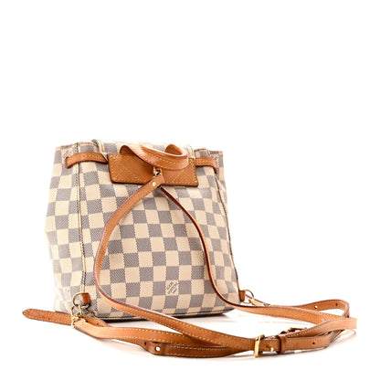 Louis Vuitton Damier Azur Sperone BB Backpack 2 of 10