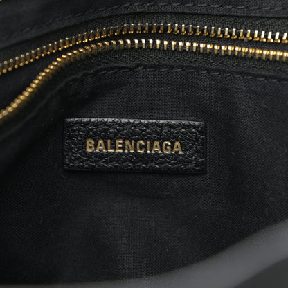 Balenciaga Chevre Gold Metallic Edge Hardware S City Black 6 of 10