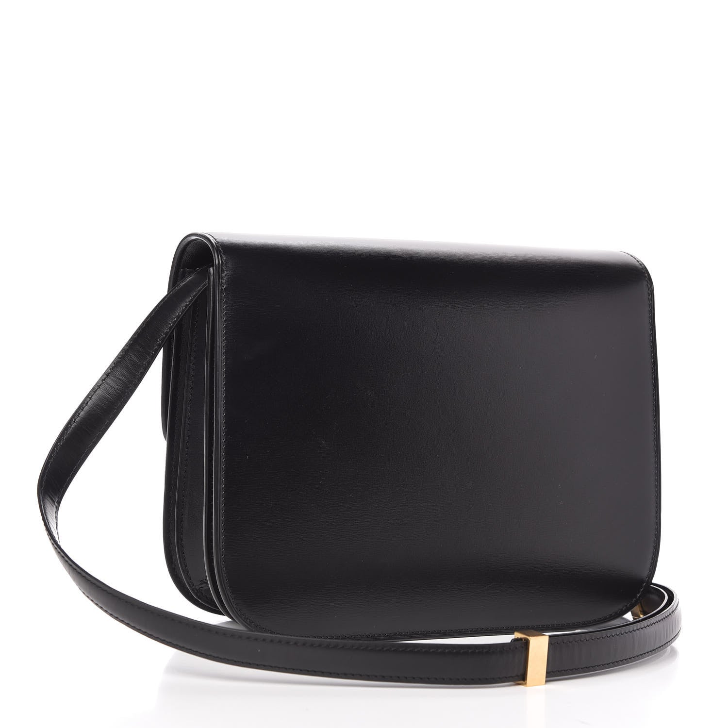 Celine Box Calfskin Medium Classic Box Flap Bag Black 3 of 9
