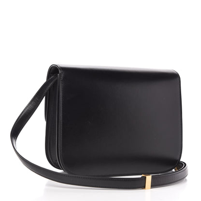 Celine Box Calfskin Medium Classic Box Flap Bag Black 3 of 9