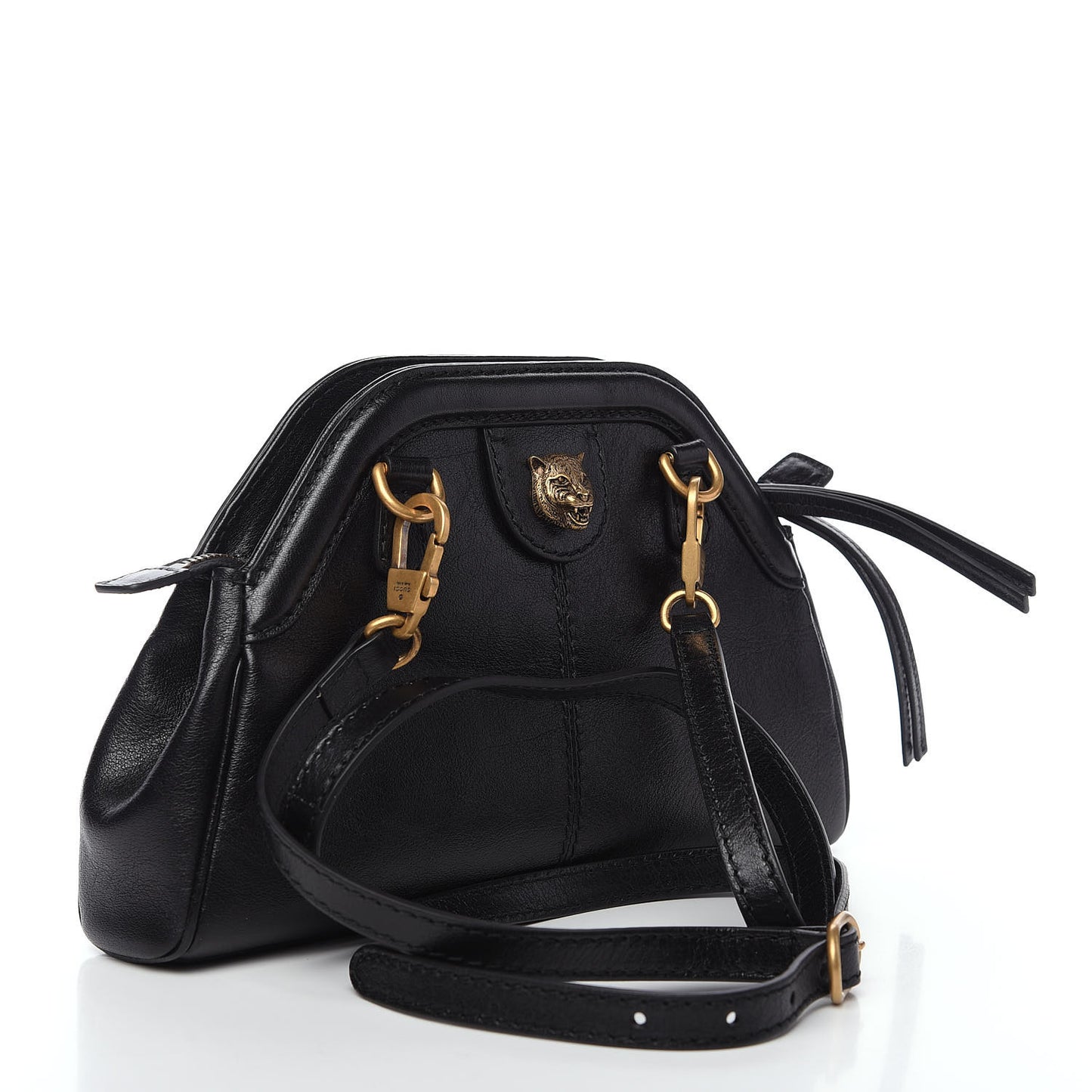 Calfskin Small Re(Belle) Crossbody Bag Black