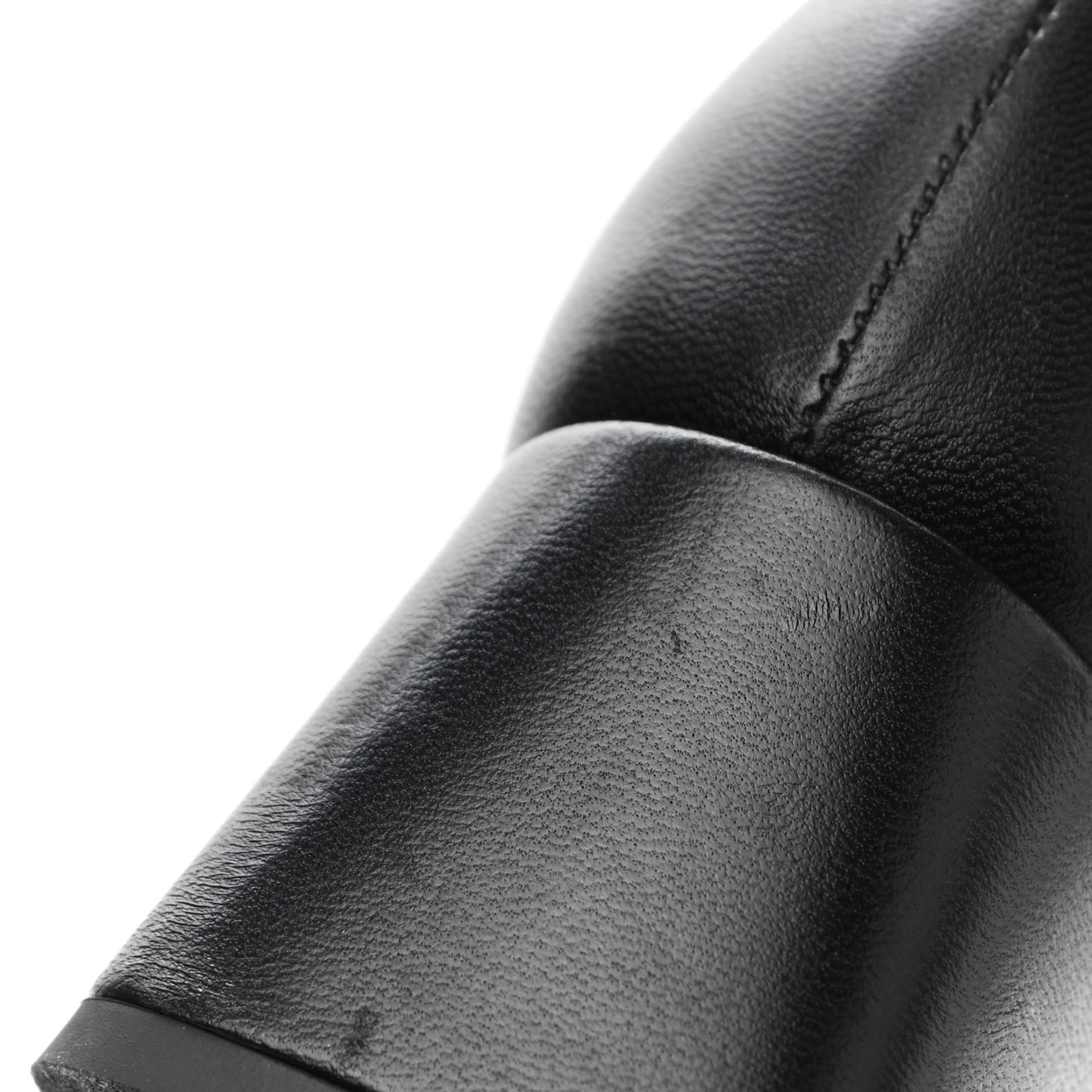 Nappa Charlotte Horsebit 55mm Ankle Boots 35.5 Black