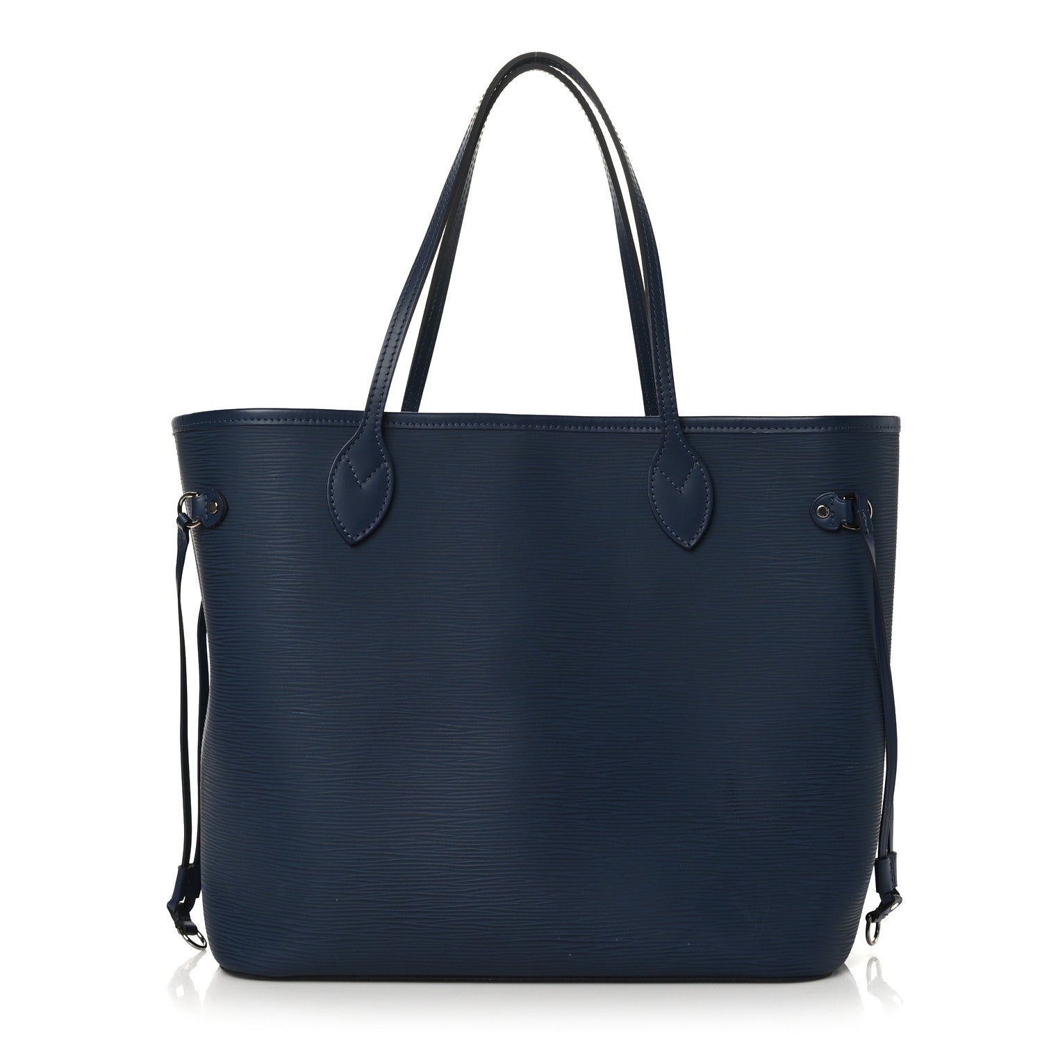 Louis Vuitton Epi Neverfull MM Indigo 2 of 9
