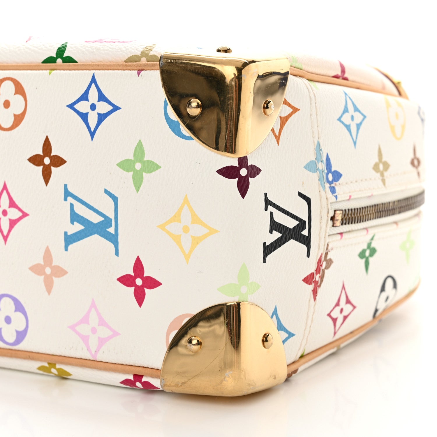 Louis Vuitton Monogram Multicolor Trouville White 9 of 9