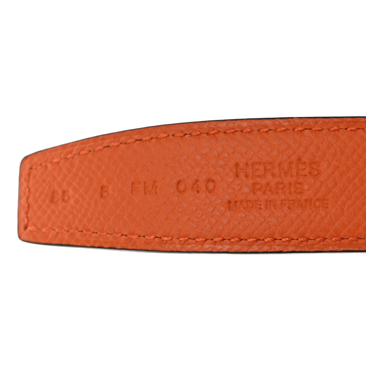 Epsom Swift 24mm Heritage Belt 85 Orange Nata