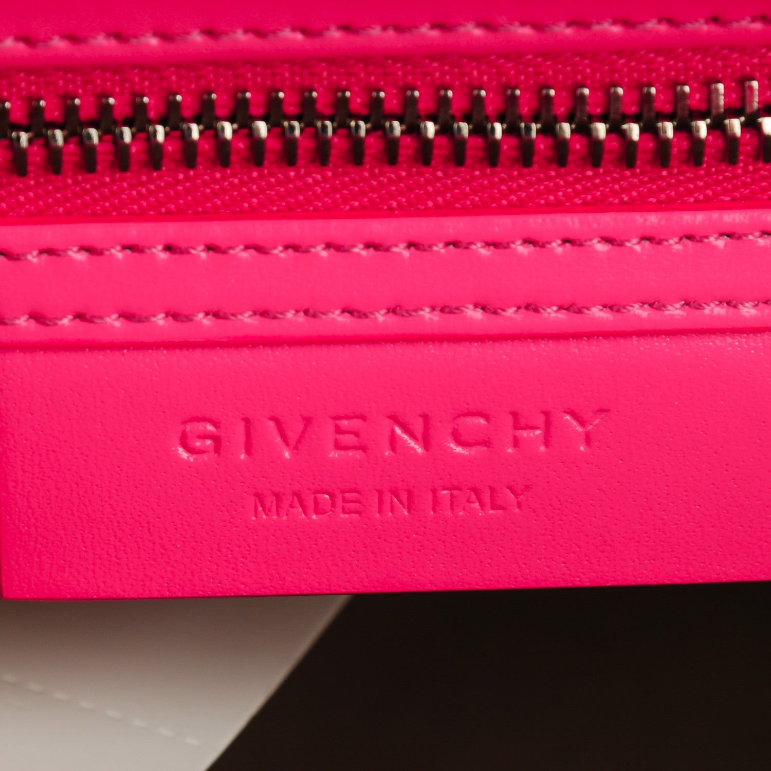 Givenchy Shiny Lord Calfskin Mini Antigona Shocking Pink 6 of 7