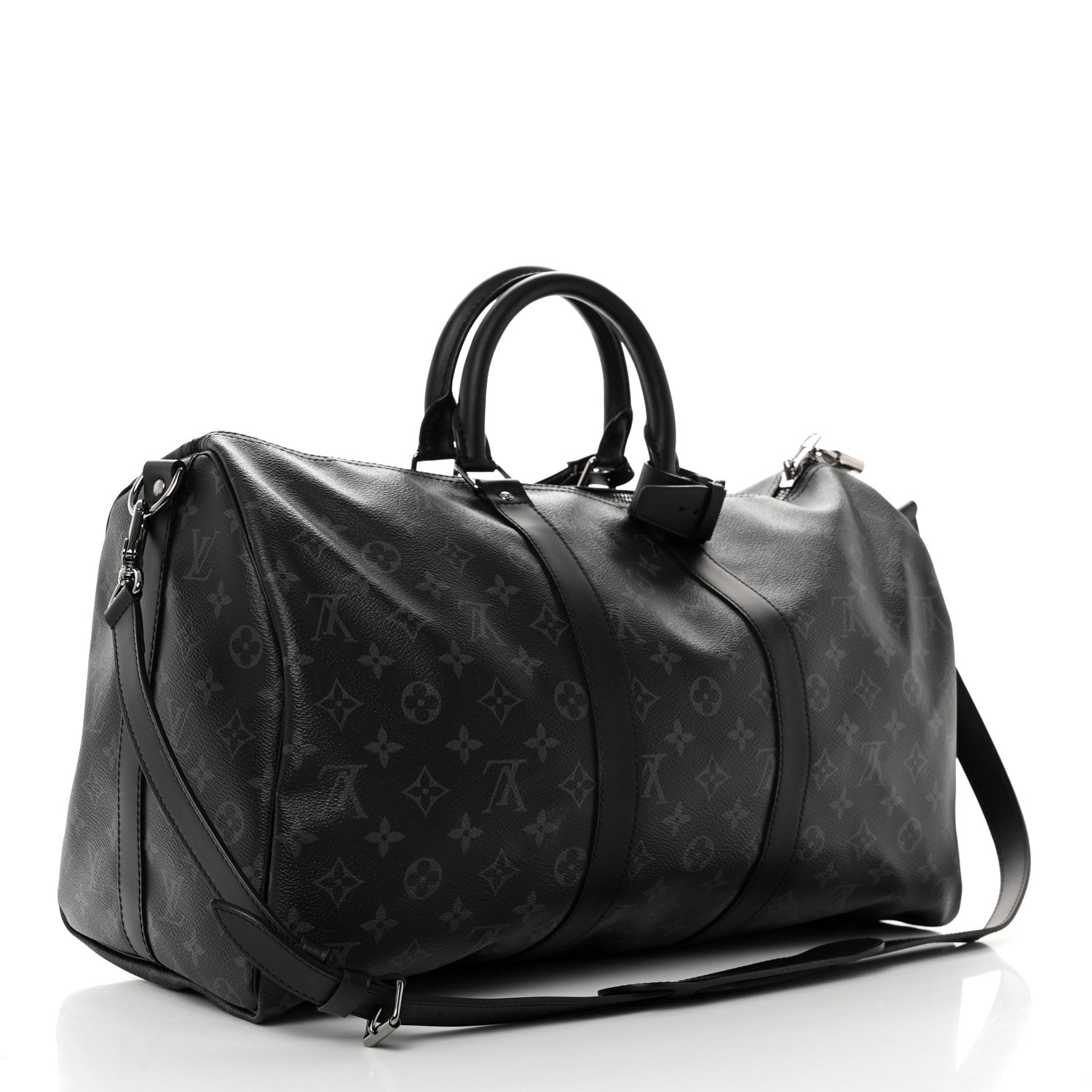 Louis Vuitton Monogram Eclipse Keepall Bandouliere 45 2 of 10