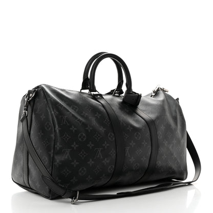 Louis Vuitton Monogram Eclipse Keepall Bandouliere 45 2 of 10