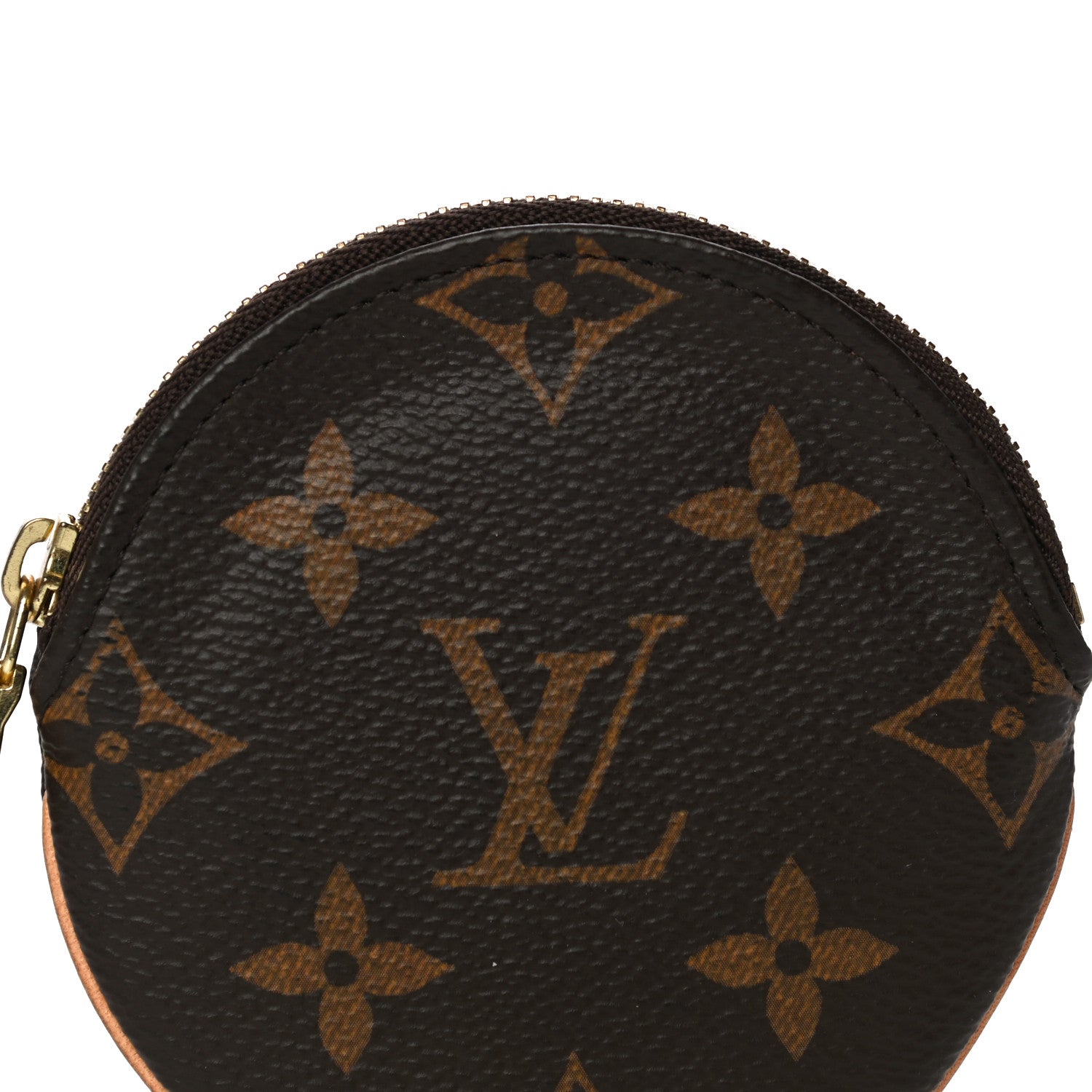 Louis Vuitton Monogram Round Coin Purse 7 of 9