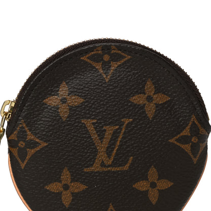 Louis Vuitton Monogram Round Coin Purse 7 of 9