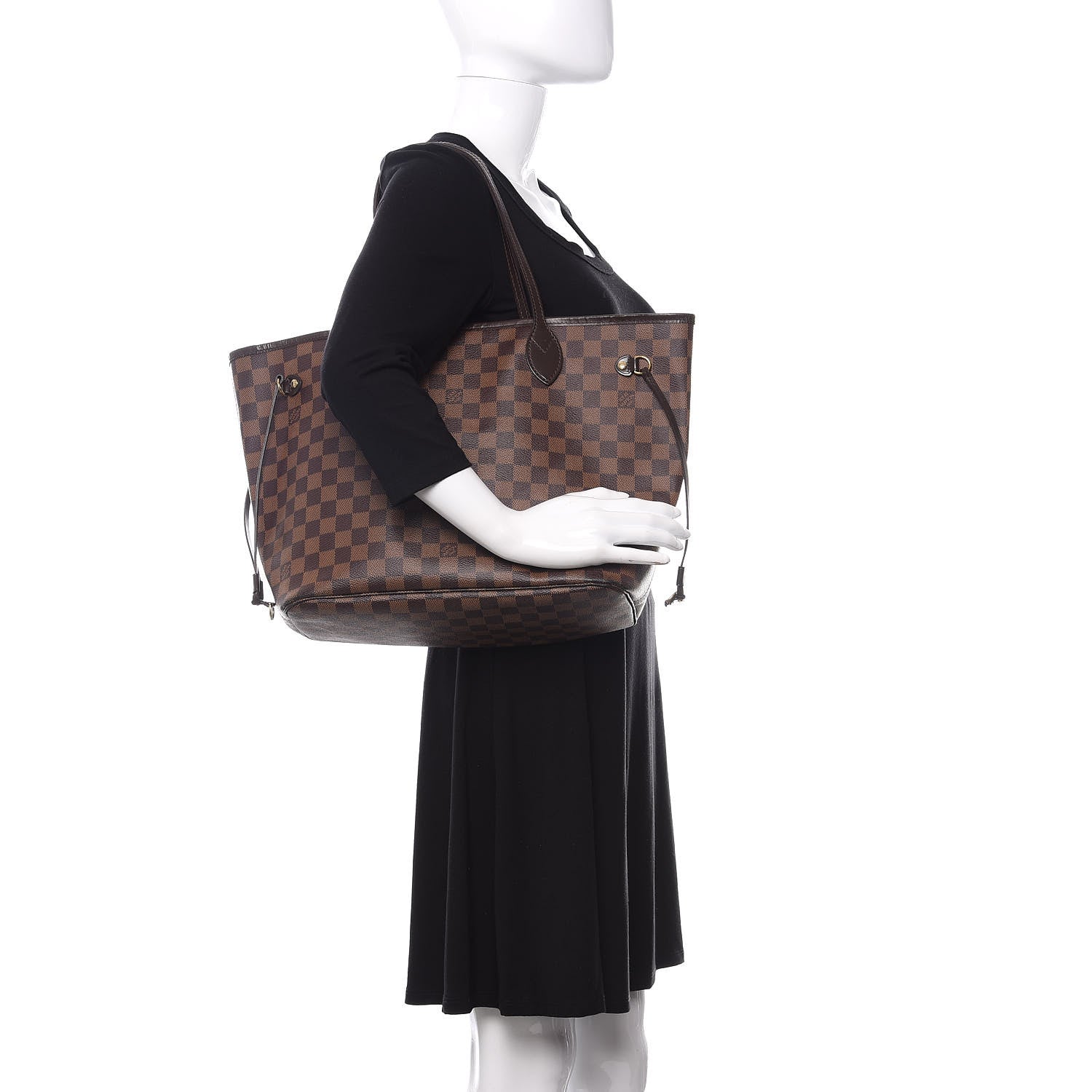 Louis Vuitton Damier Ebene Neo Neverfull MM 2 of 20