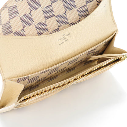 Louis Vuitton Damier Azur Emilie Wallet 8 of 10