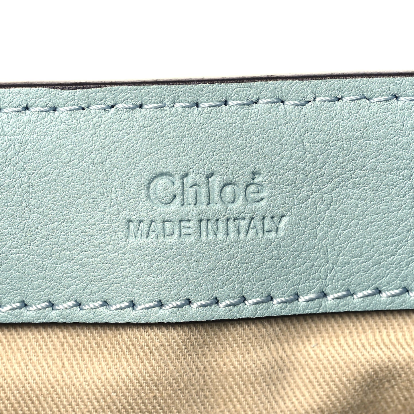 Calfskin Small Faye Day Shoulder Bag Faded Blue