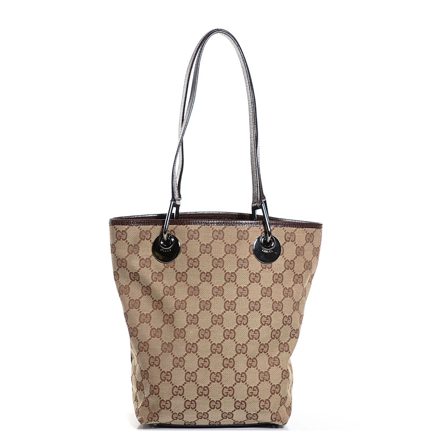 Monogram Small Eclipse Tote Brown
