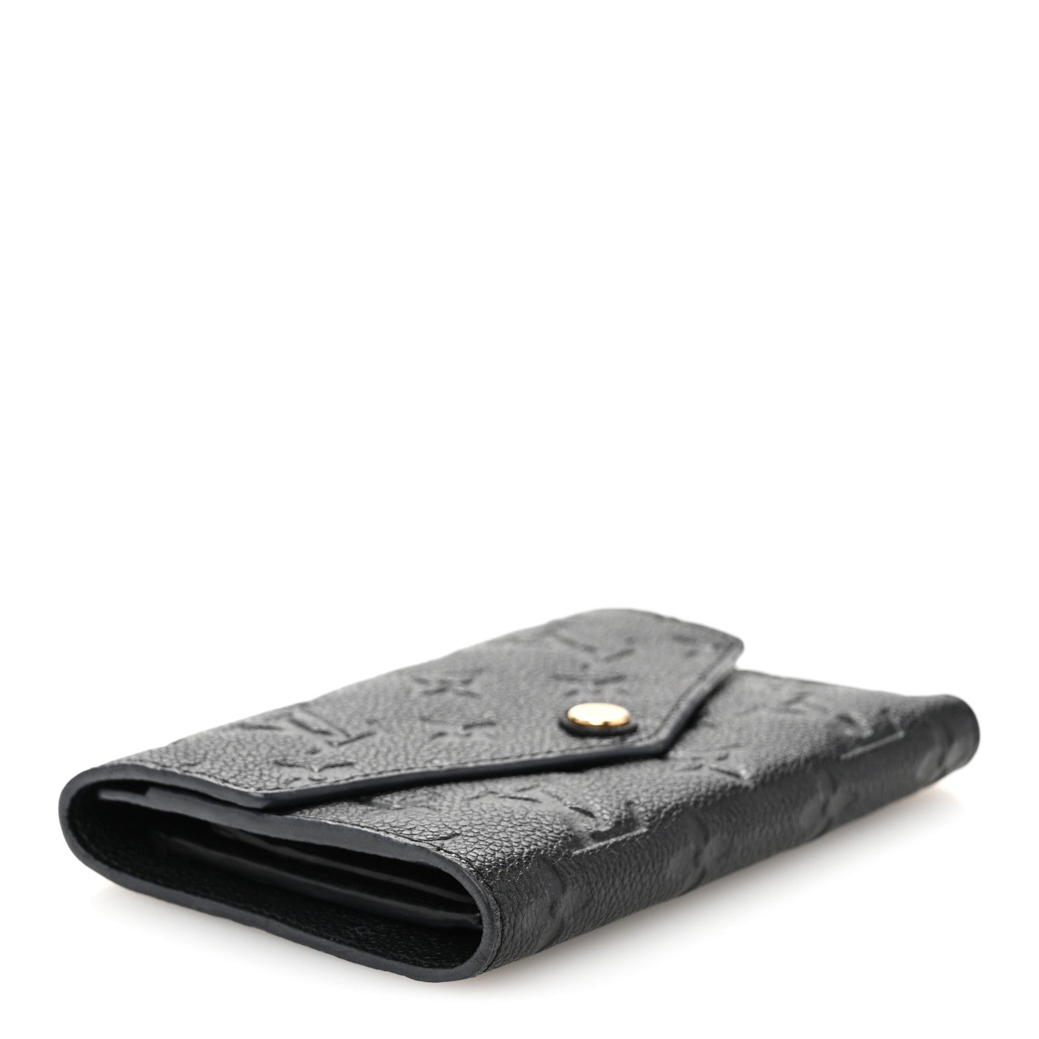 Louis Vuitton Empreinte Compact Curieuse Wallet Black 4 of 11