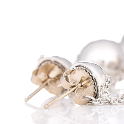 Tiffany Sterling Silver HardWear Triple Drop Earrings 3 of 5