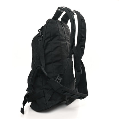 Balenciaga Nylon Logo Embroidered Medium Army Multicarry Backpack Black 3 of 11