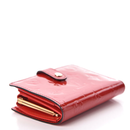Louis Vuitton Vernis French Purse Wallet Cherry 4 of 6
