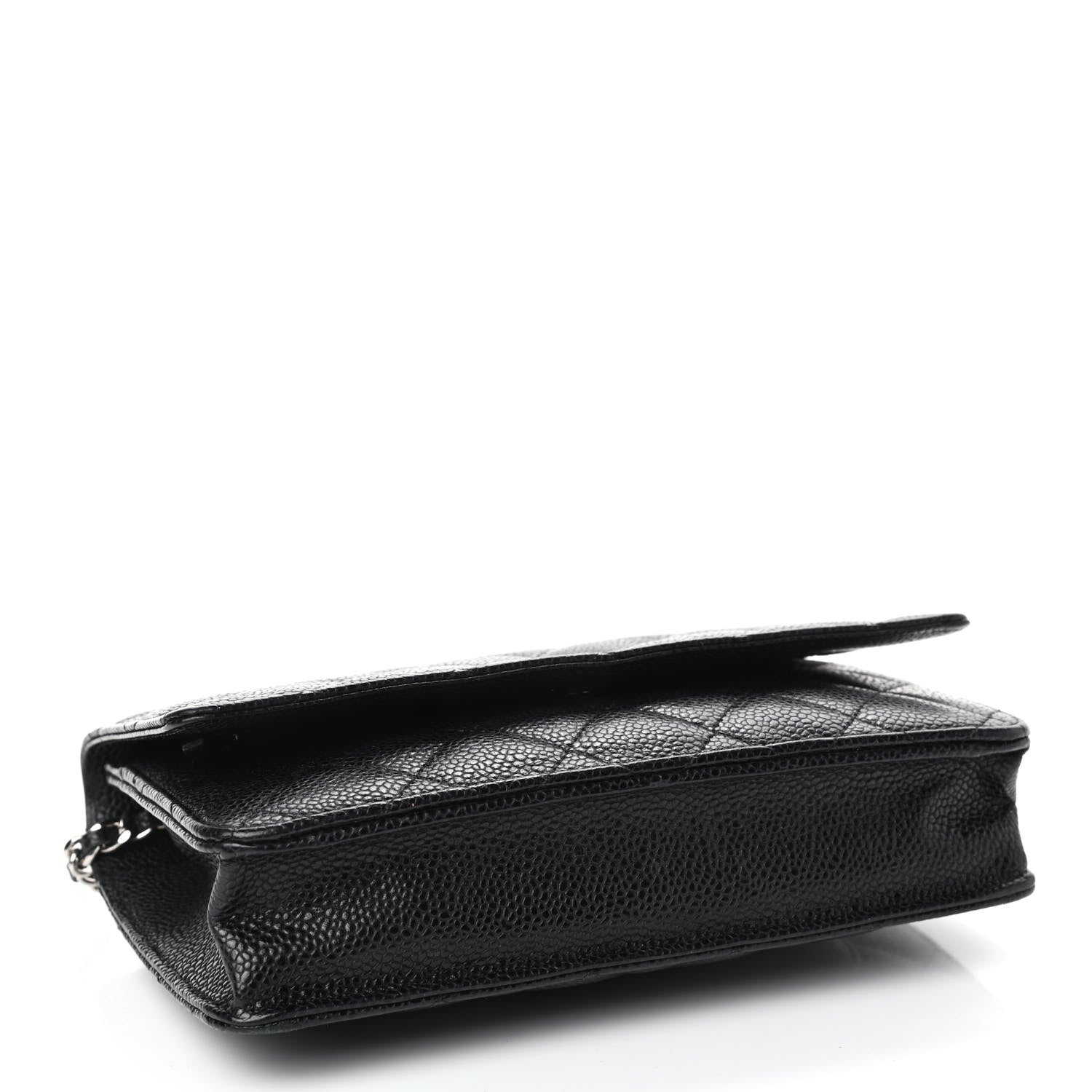 Chanel Caviar Quilted Wallet On Chain WOC Black 3 of 4