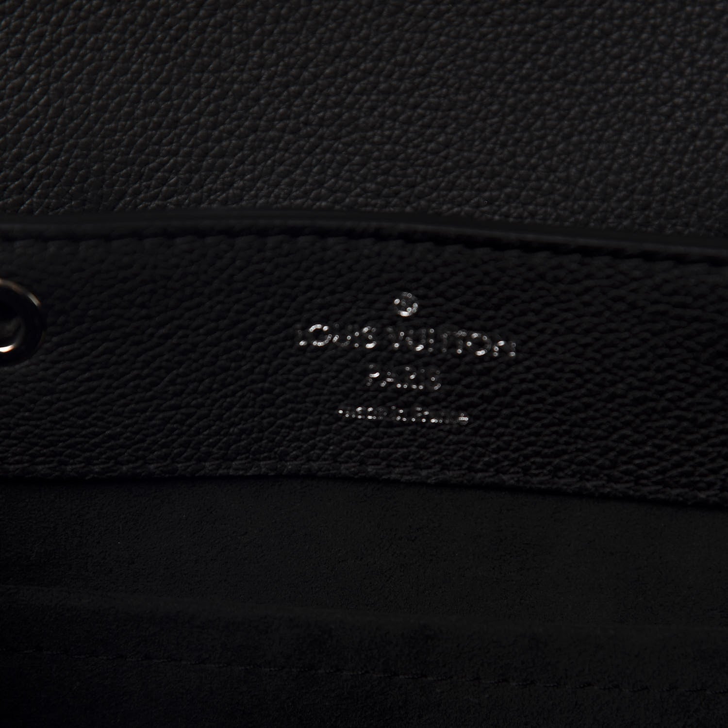 Louis Vuitton Calfskin Lockme Backpack Black 7 of 9