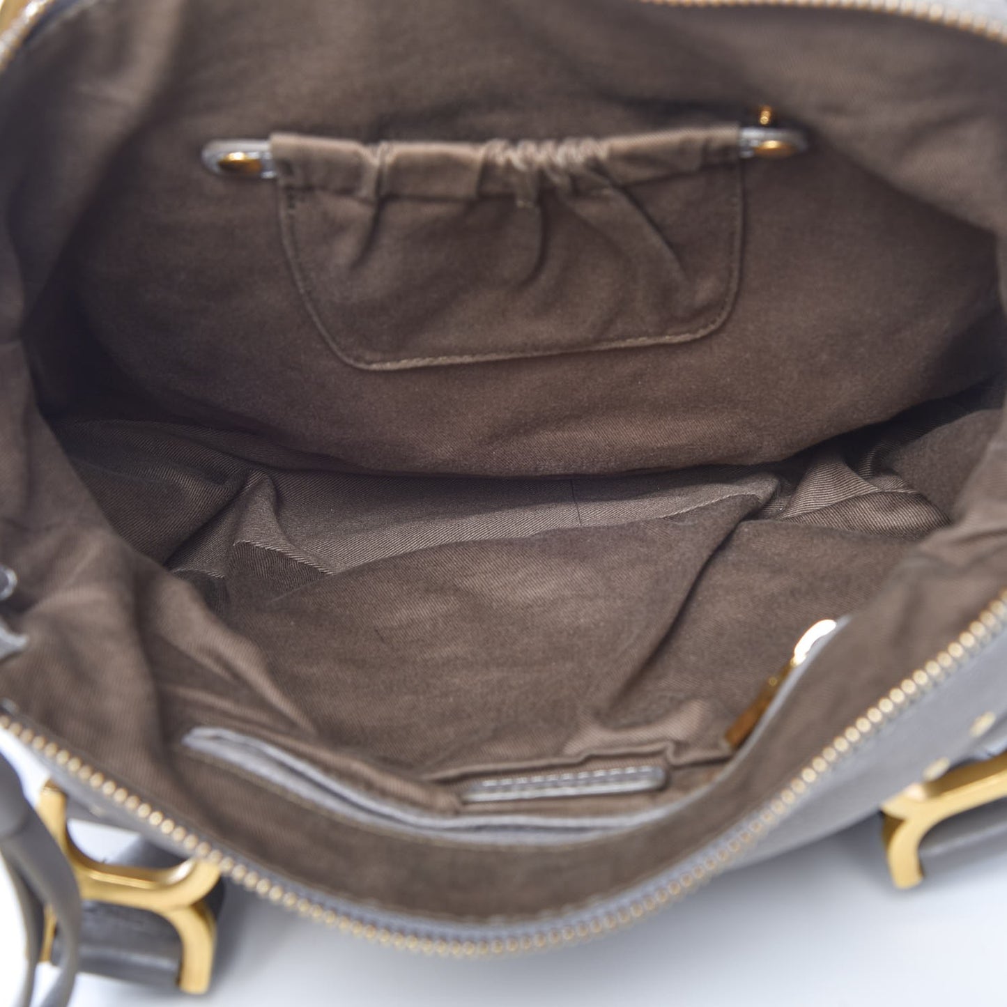 Calfskin Medium Marcie Satchel Cashmere Grey