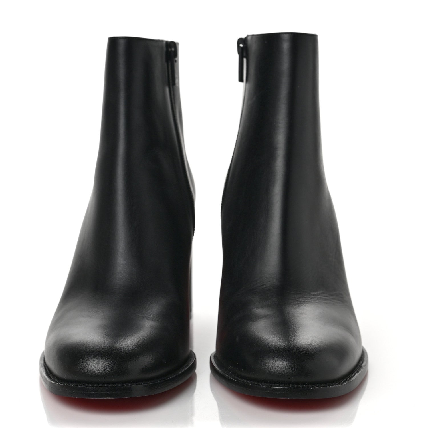 Christian Louboutin Calfskin Adoxa 70 Ankle Boots 40.5 Black 2 of 7