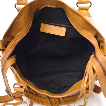 Balenciaga Agneau Classic Hardware Velo Jaune Moutarde 6 of 14
