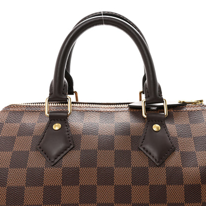 Louis Vuitton Damier Ebene Speedy 25 7 of 9
