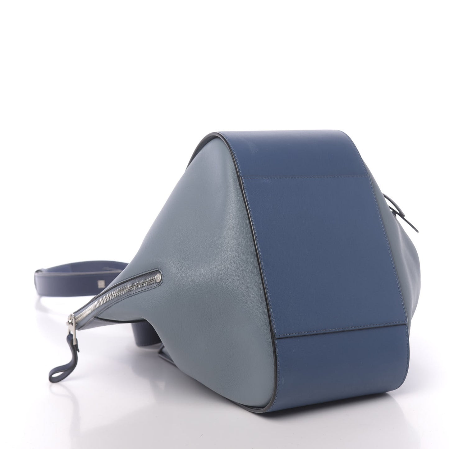 Calfskin Small Hammock Shoulder Bag Blue
