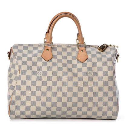 Louis Vuitton Damier Azur Speedy Bandouliere 35 1 of 10
