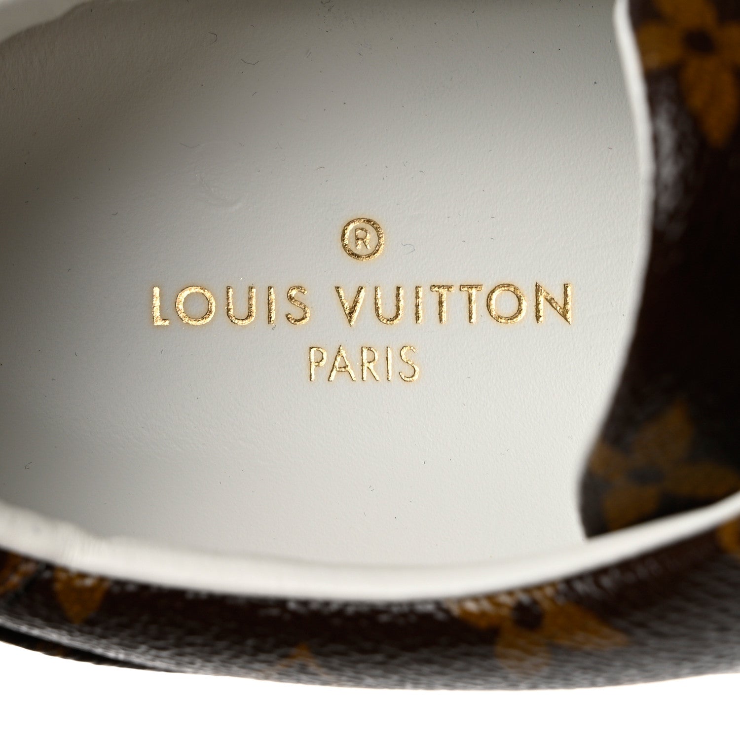 Louis Vuitton Calfskin Monogram LV Black Heart Sneakers 38 Cacao 7 of 9