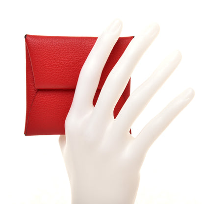 Hermes Evercolor Bastia Coin Purse Rouge De Coeur 2 of 8