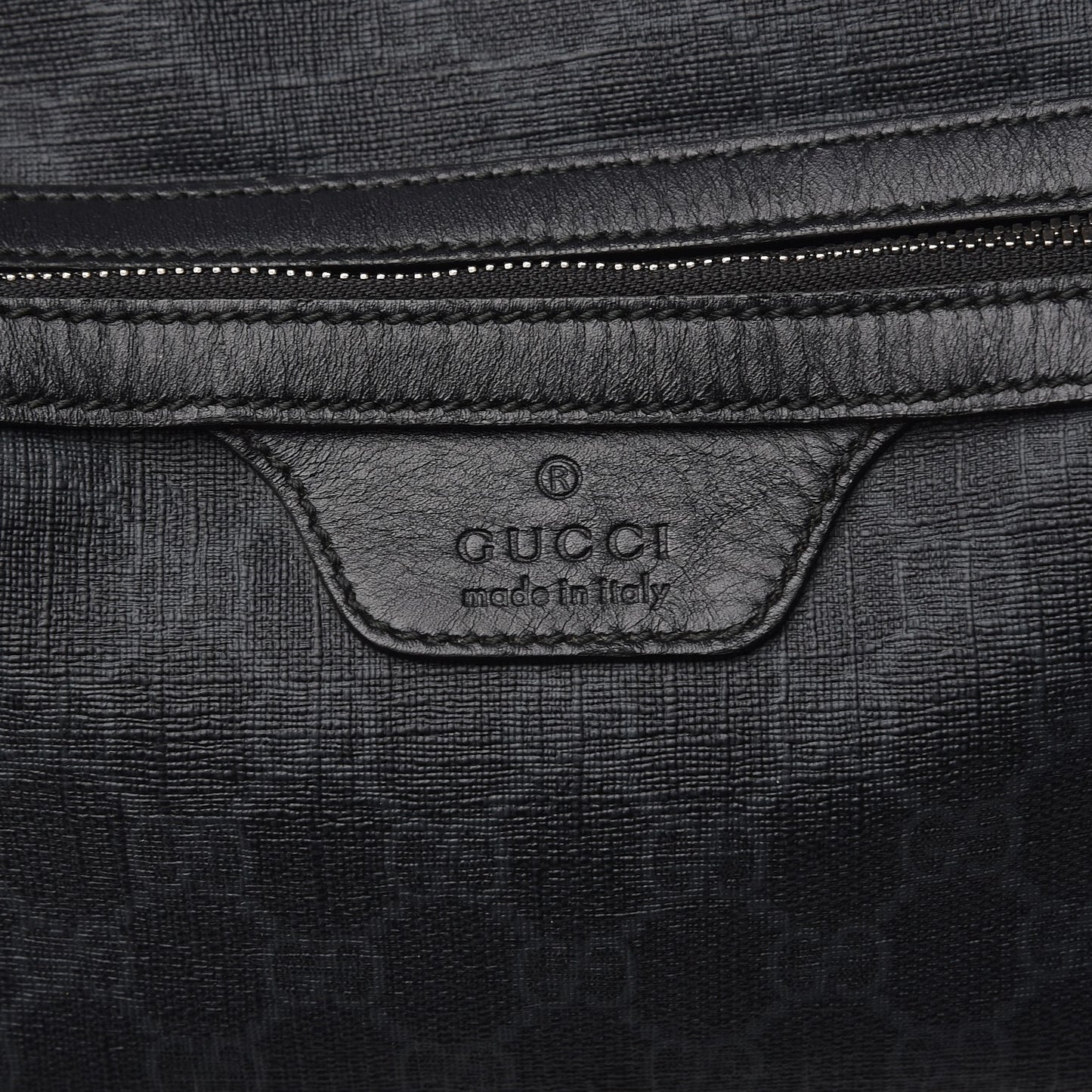GG Supreme Monogram Medium Day Backpack Grey Black