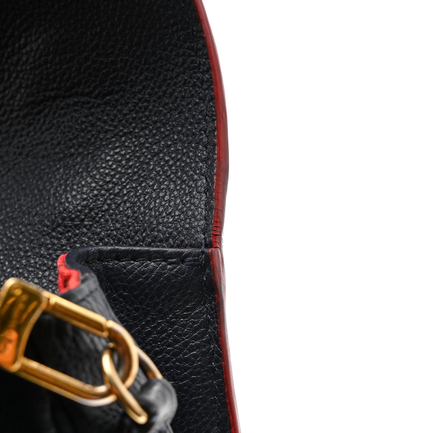 Empreinte Pochette Metis Marine Rouge