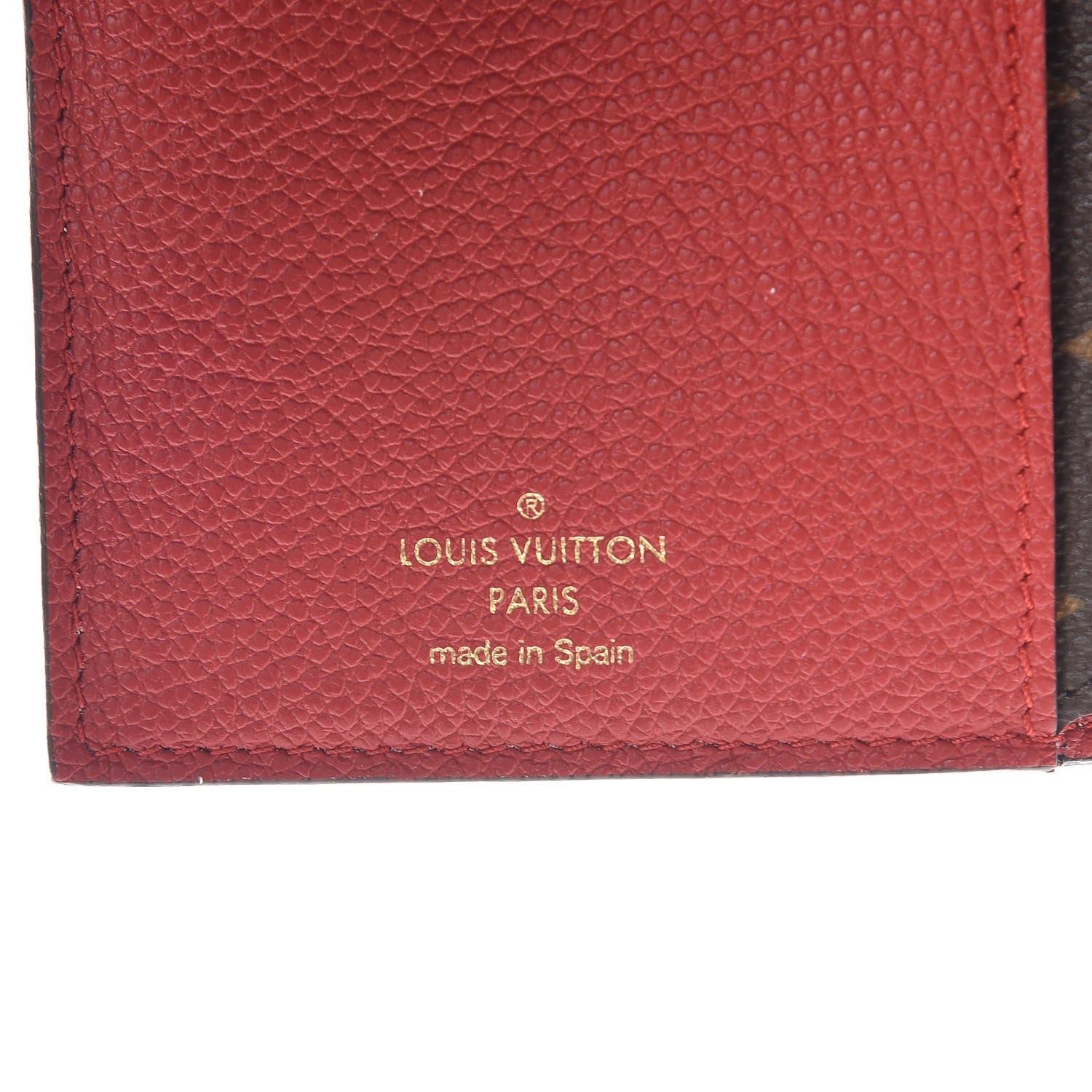 Louis Vuitton Monogram Pallas Compact Wallet Cherry 6 of 7